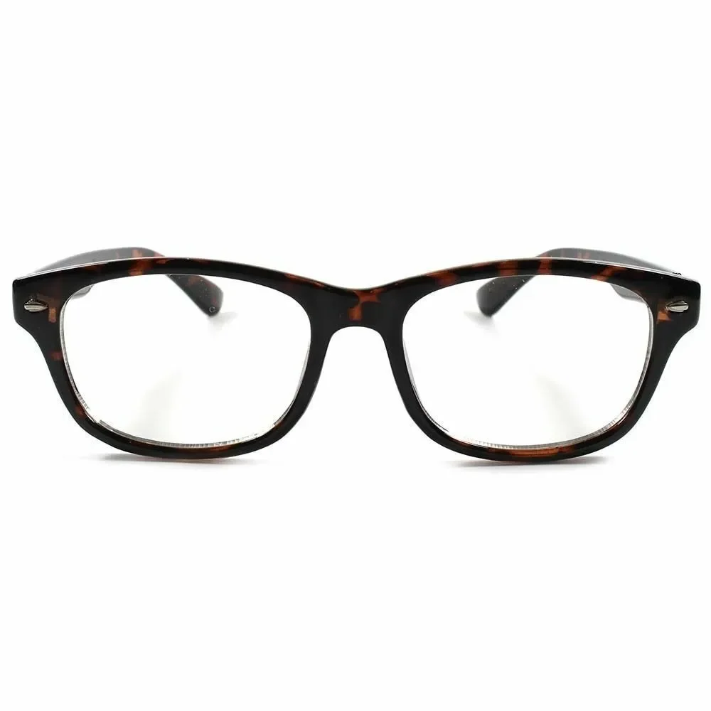 Vintage Retro Fashion Stylish Nerd Tortoise Clear Lens Eye Glasses Frame